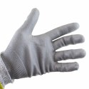 Rękawice robocze Bituxx chroniące przed przecięciem zestaw 10 par rozmiar L