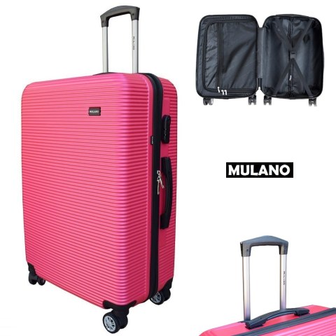 różowa walizka MULANO