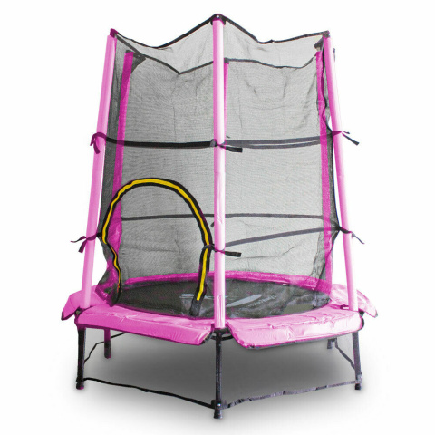 TRAMPOLINA DZIECIĘCA DLA DZIECI 140CM DO DOMU OGRODU Z OSŁONĄ I SIATKĄ TRAMPOLINA DZIECIĘCA DLA DZIECI 140CM DO DOMU OGRODU Z OSŁONĄ I SIATKĄ