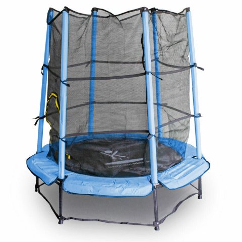 TRAMPOLINA DZIECIĘCA DLA DZIECI 140CM DO DOMU OGRODU Z OSŁONĄ I SIATKĄ TRAMPOLINA DZIECIĘCA DLA DZIECI 140CM DO DOMU OGRODU Z OSŁONĄ I SIATKĄ