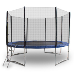 trampolina z siatką