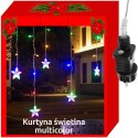 Kurtyna świetlna 108LED - multikolor 31V KŚ11319