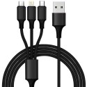 Ładowarka samochodowa 4x USB + kabel Xtrobb 19907