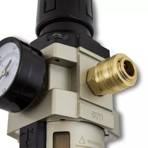 Reduktor filtr sprężonego powietrza ciśniania separator wody 1/2" Reduktor filtr sprężonego powietrza ciśniania separator wody 1/2"