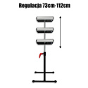 Podpora z rolką kobyłka z regulacją wysokości do 60 kg 73-112 cm