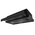 Okap kuchenny teleskopowy 50cm czarny BT-238 Okap kuchenny teleskopowy 50cm czarny BT-238