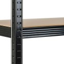 Regał metalowy magazynowy 180 x 90 x 40 cm Humberg HR-813 czarny Regał metalowy magazynowy 180 x 90 x 40 cm Humberg HR-813 czarny