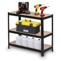 Regał metalowy magazynowy 180 x 90 x 40 cm Humberg HR-813 czarny Regał metalowy magazynowy 180 x 90 x 40 cm Humberg HR-813 czarny