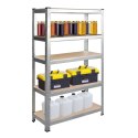 Regał metalowy magazynowy zestaw 2 szt 180 x 90 x 40 cm Humberg HR-812 Regał metalowy magazynowy zestaw 2 szt 180 x 90 x 40 cm Humberg HR-812