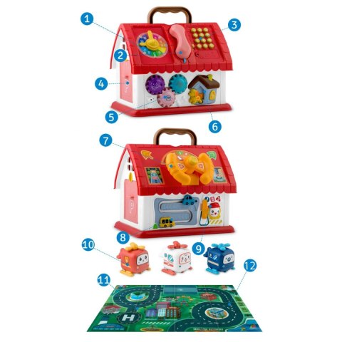 Zabawka edukacyjna domek z telefonem RK-754 Ricokids Zabawka edukacyjna domek z telefonem RK-754 Ricokids