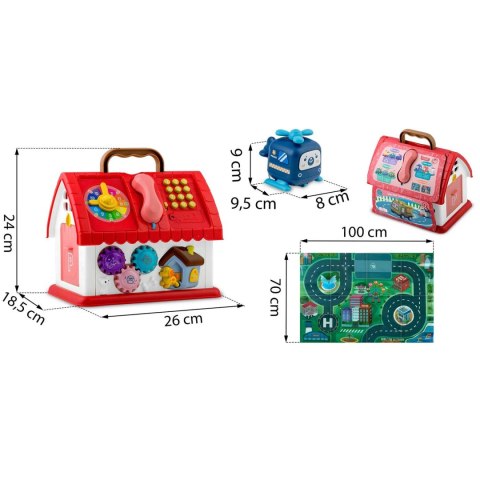Zabawka edukacyjna domek z telefonem RK-754 Ricokids Zabawka edukacyjna domek z telefonem RK-754 Ricokids
