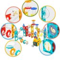 Klocki magnetyczne Dinozaury ze zjeżdżalnią RK-764 Ricokids Klocki magnetyczne Dinozaury ze zjeżdżalnią RK-764 Ricokids