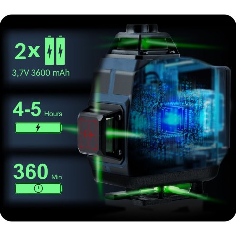 Laser krzyżowy w walizce + akcesoria Humberg HM-170 Laser krzyżowy w walizce + akcesoria Humberg HM-170