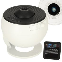 Projektor gwiazd planetarium USB LED 12 dysków