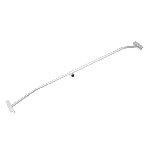 Aluminiowe wsporniki do plandek 2 sztuki komplet srebrne 100cm-145cm Aluminiowe wsporniki do plandek 2 sztuki komplet srebrne 100cm-145cm