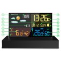 Stacja pogodowa z wyświetlaczem BD-912 czarna Stacja pogodowa z wyświetlaczem BD-912 czarna