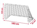 Duża bramka do piłki nożnej zestaw 2 sztuki Neo-Sport 183 x 122 x 61 cm Duża bramka do piłki nożnej zestaw 2 sztuki Neo-Sport 183 x 122 x 61 cm