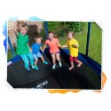 Trampolina ogrodowa 8ft/252cm z siatką wewnętrzną i drabinką Neo-Sport Trampolina ogrodowa 8ft/252cm z siatką wewnętrzną i drabinką Neo-Sport