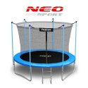 Trampolina ogrodowa 8ft/252cm z siatką wewnętrzną i drabinką Neo-Sport Trampolina ogrodowa 8ft/252cm z siatką wewnętrzną i drabinką Neo-Sport