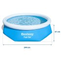 Basen rozporowy 244 x 61 cm Bestway 57448 Basen rozporowy 244 x 61 cm Bestway 57448