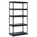 Regał metalowy magazynowy 183 x 90 x 45 cm Humberg HR-700 czarny Regał metalowy magazynowy 183 x 90 x 45 cm Humberg HR-700 czarny