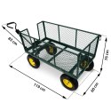 Wózek ogrodowy wywrotka 280l Humberg HM-510 Wózek ogrodowy wywrotka 280l Humberg HM-510