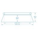 Basen ogrodowy rozporowy 305 x 66 cm Bestway 57456 Basen ogrodowy rozporowy 305 x 66 cm Bestway 57456
