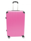 różowa walizka